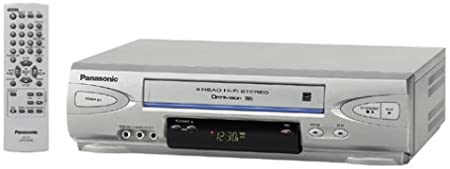 Panasonic PV-V4524S 4-Head Hi-Fi VCR, Silver