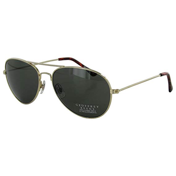 Geoffrey Beene Men 2157 Aviator Sunglasses