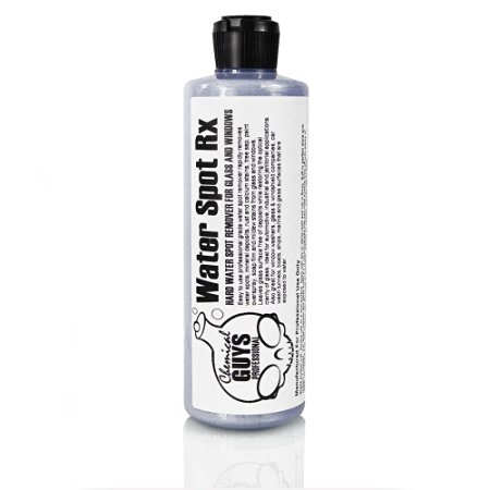 Chemical Guys SPI_886_16 Water Spot Rx Hard Water Spot Remover for Glass and Windows (16 oz)