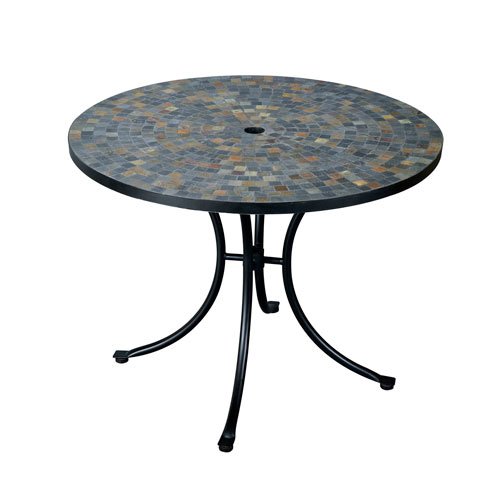 Home Styles 5601-36 Stone Harbor Round Dining Table
