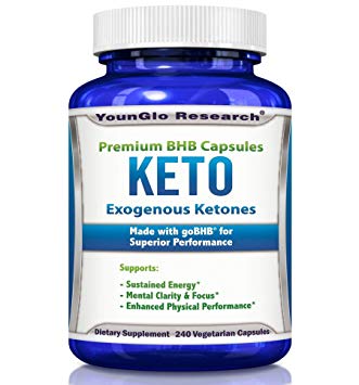 Exogenous Ketones Pills - Keto BHB Salts - 240 Count - 2400mg goBHB/Serving (1 Pack)