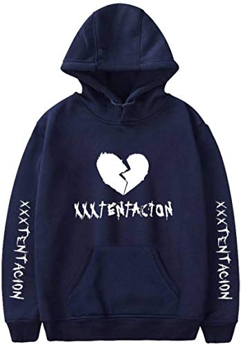 FLYCHEN Men's Hoodies Unisex Pullover Hooded Sweatshirt Inspired by Xxxtentacion