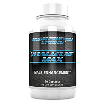 Vitalizene Max Male Enhancement, Male Enhancing Pills Increase Size, Libido & Energy, Male Performance & Stamina All-in-one Formula 60 Capsules 1 Bottle - 1 Month Supply