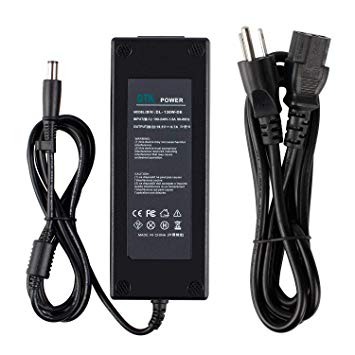 DTK 130W 19.5V 6.7A AC Adapter Charger for Dell Latitude, Inspiron, Precision, Studio, Vostro 450-19105 CM161 JU012 WRHKW MTMPN VJCH5 Connector Size: 7.4mm x 5.0mm