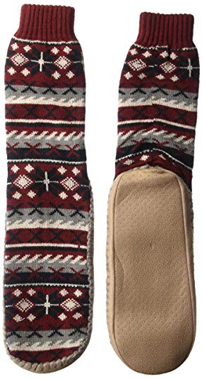 MUK LUKS Men's Slipper Socks