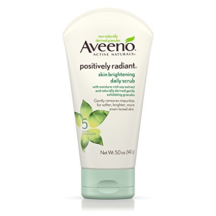 Aveeno Positively Radiant Skin Brightening Daily Scrub, 5 oz.