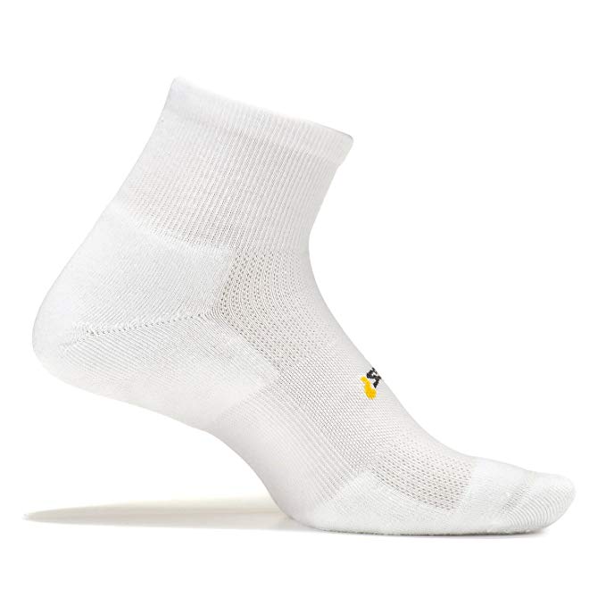 Feetures - High Performance Cushion - Quarter - Athletic Running Socks for Men and Women