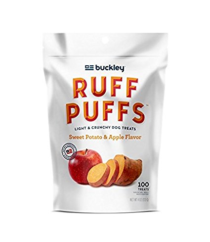 Buckley 1 Pouch Ruff Puffs Crunchy Dog Treats, 4 oz