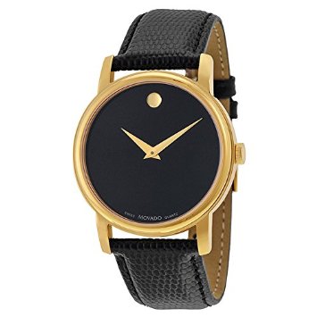 Columbia Men's Movado Gold Museum Classic Leather
