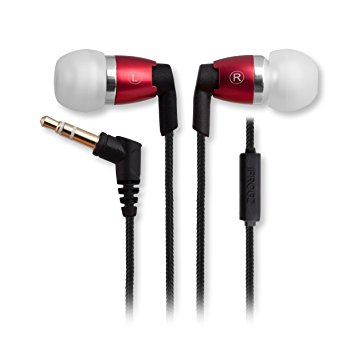 iFrogz IFA-SPC-MIC-RED Spectra Earbud with Mic, Red