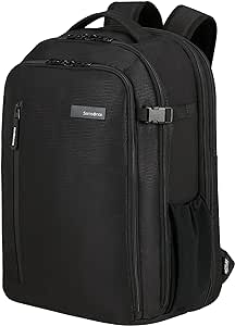 Samsonite Roader - Laptop Backpack Expandable 17.3 Inches, 46 cm, 31.5/39.5 L, Black (Deep Black), Black (deep Black), Backpacks