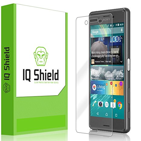 Sony Xperia X Screen Protector, IQ Shield LiQuidSkin Full Coverage Screen Protector for Sony Xperia X HD Clear Anti-Bubble Film - with