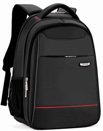 Business School Laptop Backpack hiking best Computer travel backpack book bag Black Gear for Student Waterproof man woman Unisex 15 Inch notebook macbook and Tablets ipad