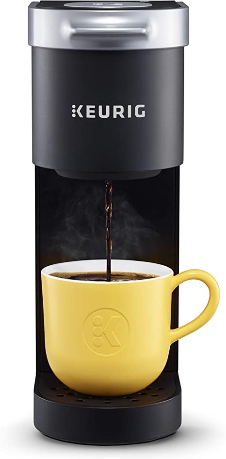 K-Mini Coffee Maker, Single Serve K-Cup Pod Coffee Brewer, 6 to 12 Oz. Brew Sizes, Matte Black