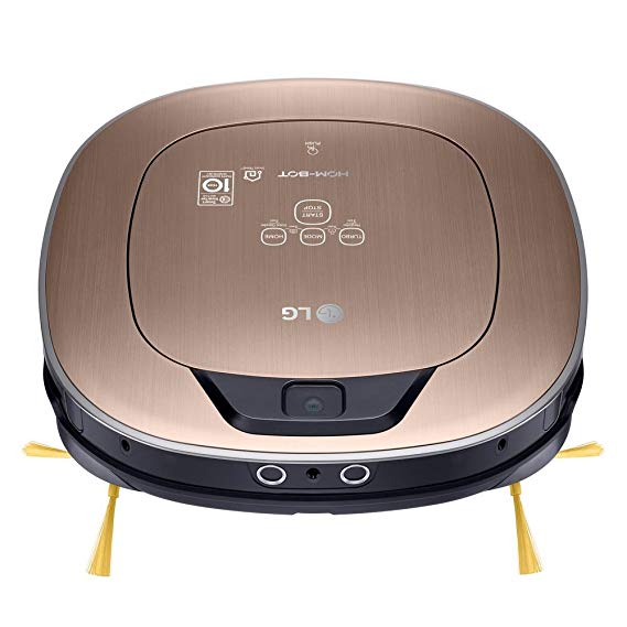 LG Electronics Hom-Bot Robotic Vacuum Cleaner in Metal Gold