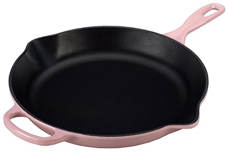 Le Creuset Signature Iron Handle Skillet, 11-3/4-Inch, Hibiscus