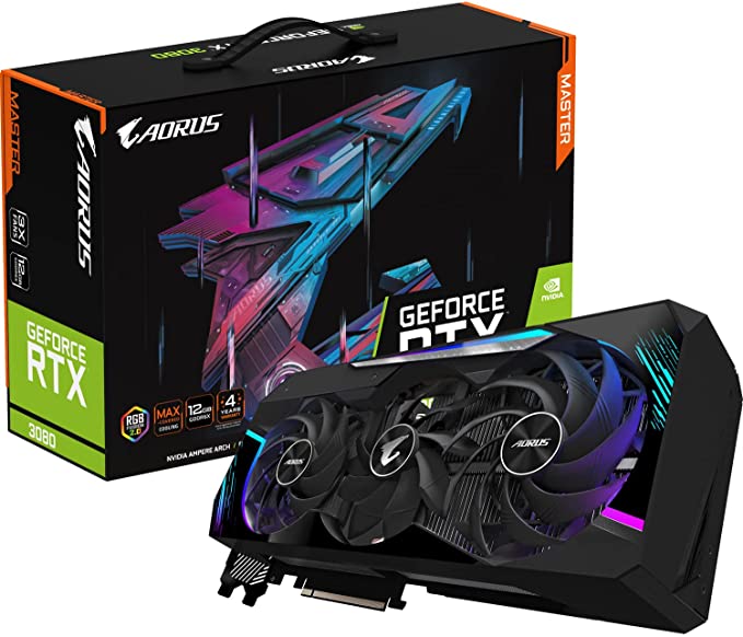 Gigabyte AORUS GeForce RTX 3080 MASTER 12GB Graphics Card