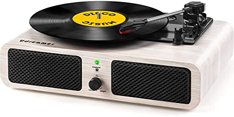 Vinyl Record Player with Speakers Turntable Bluetooth for Vinyl Records Vintage USB LP Player