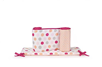 Carter's Crib Bumper, Girl Dots