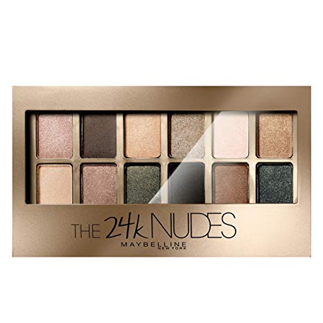 Maybelline New York The 24K Gold Nude Palette Eyeshadow, 9g