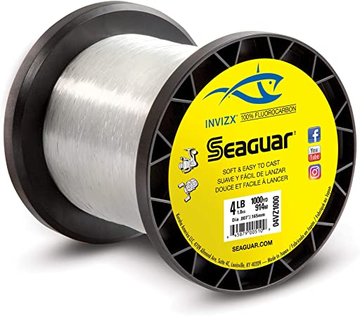 Seaguar Invizx 100% Fluoro 1000yd 4lb 04VZ1000