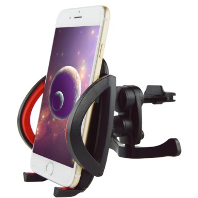 UPGRADED COMPONENTCar Vent MountIPOW Universal Cell Phone Car Air Vent Mount Holder Cradle For iPhone 6 6 6S 6S Plus 5S 5iPod TouchSamsung Galaxy S6 S6 Edge S5 S4 S3 Note 23