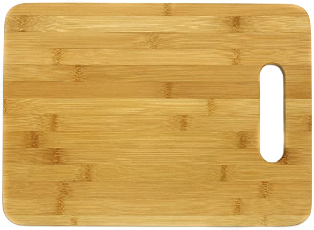 Chef Craft Classic Bamboo Cutting Board, 12.5 x 9.5 inch, Natural