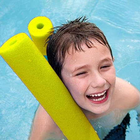 Pool Noodles, 60 Inch Hollow Foam Pool Swim Noodles, Floating Pool Noodles Foam Tube, Deluxe Swim Pool Foam Noodles Swimming Pool Accessories for Kids Adults Floating and Craft Projects