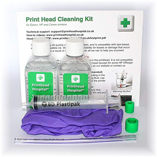 Print Head Cleaning Kit for HP Printers - 100ml