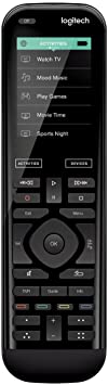 Logitech Harmony 950 Advanced Universal Remote Control For SKY, Apple TV, fireTV, Alexa, Roku, Netflix, Sonos and Smart Home, Colour Touch Screen, One-Touch Actions, LG/Samsung/Sony/Xbox/PS4 - Black