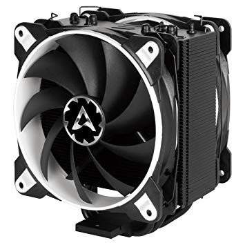 Arctic Freezer 33 Esports Edition - Tower CPU Cooler Push-Pull Configuration I Silent 3-Phase-Motor Wide Range Regulation 200 to 1800 RPM I Includes 2 Low Noise 120 mm Fans - White