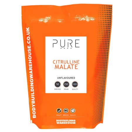 Bodybuilding Warehouse Pure Citrulline Malate Powder Unflavoured 250 g