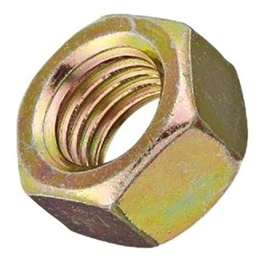 Small Parts FSC14HN8Y High-Strength Steel Hex Nut, Grade 8, 1/4"-20" Thread Size (Pack of 100)