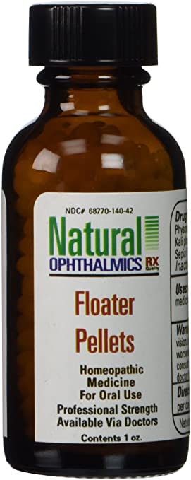 Natural Ophthalmics Floater Eye Pellets/Oral Homeopathic
