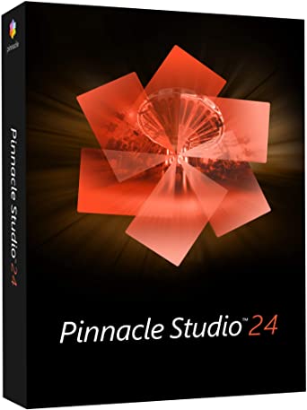 Pinnacle Studio 24 | Video Editing and Screen Recording Software [PC Disc]|Standard|1 Device|Perpetual|PC|Disc