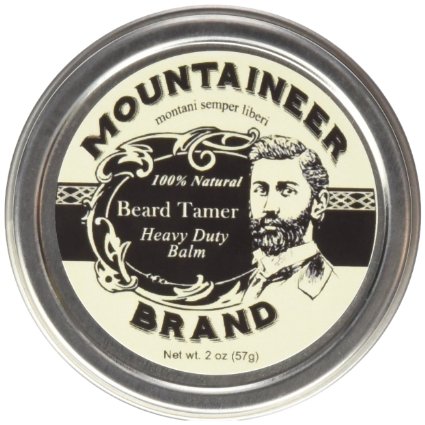 Mountaineer Brand Natural Beard Tamer - Heavy Duty Beard Balm