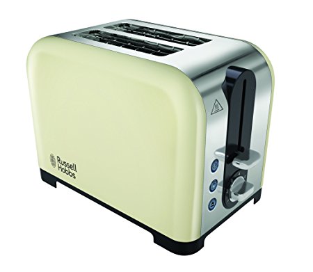 Russell Hobbs Canterbury 2-Slice Toaster 22393 - Cream