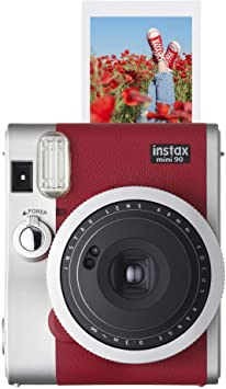 Fujifilm Mini 90 Red Instax Digital Camera, Red