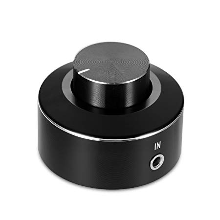 Nobsound Mini Active Volume Control Knob Volume Controller 3.5mm Audio Adjuster PC Speaker Amplifier Switcher