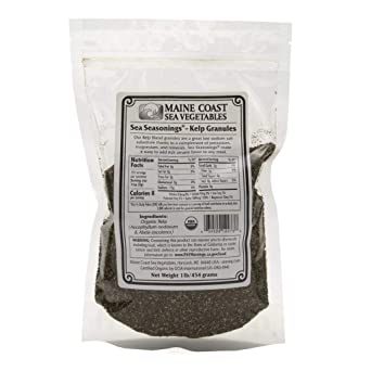 Kelp Granules Blend - Sea Seasonings Bulk - Organic - 1 LB