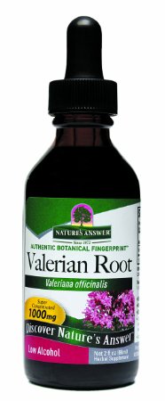 Nature's Answer Valerian Root with Organic Alcohol, 2-Fluid Ounces
