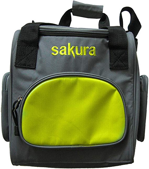 Sakura SS5276 Cooler Bag 12 volt - Grey/lime green