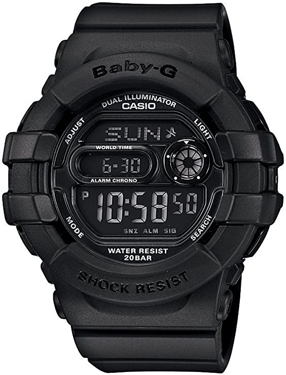 Casio Women's BGD140-1ACR Baby-G Shock-Resistant Multi-Function Digital Watch