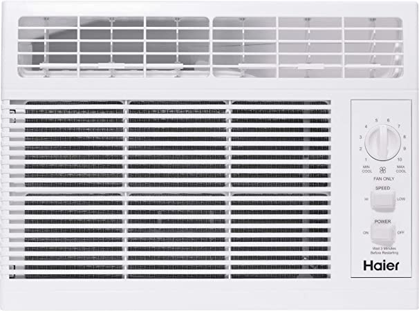 Haier QHV05LZ 5,050 BTU 115-Volt Window Air Conditioner humidty-meters