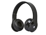 Monoprice Bluetooth On-the-Ear Headphones with Built-in Microphone-Black