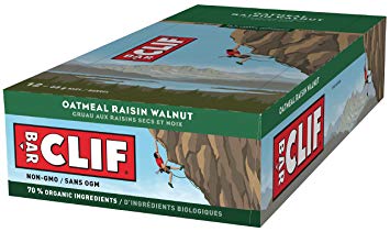 CLIF BAR - Energy Bars - Oatmeal Raisin Walnut- (68 Gram Protein Bars, 12 Count)