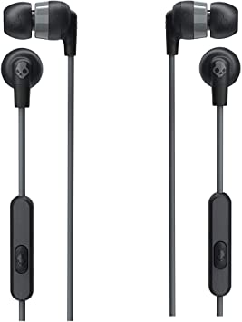 Skullcandy Ink'd Plus in-Ear Earbuds - Black - 2 Pack