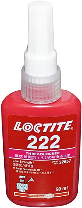 Henkel Loctite 222 50ml Threadlocker Super Screw Lock Glue