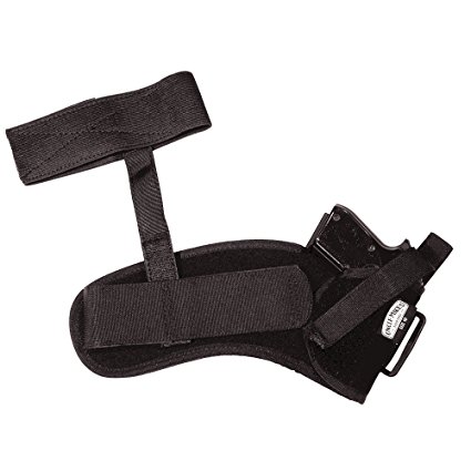 Uncle Mike's Law Enforcement Kodra Nylon Ankle Holster with Retention Strap