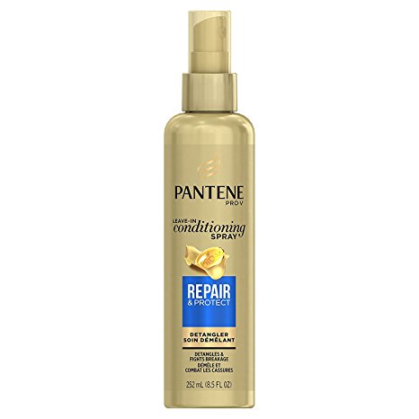 Pantene Pro-V Medium-Thick Hair Solutions Silkening Detangler 8.50 oz (Pack of 2)